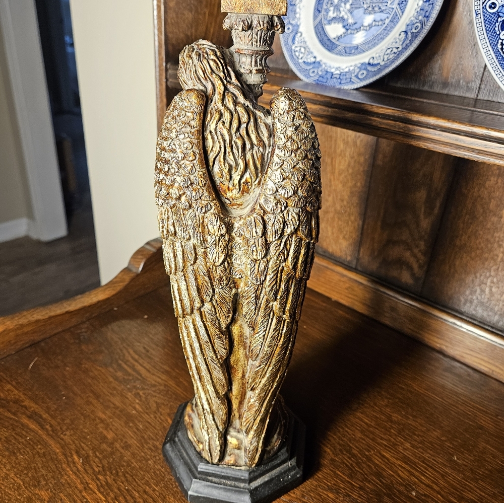 Vintage Bombay Company Guardian Angel Candle Holder Christmas Decor. - Picture 5 of 11
